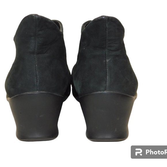 Dr. Zen Walky Suede Leather Wedge Comfort Shoes Size 43 (US Size 10.5) - Picture 5 of 11